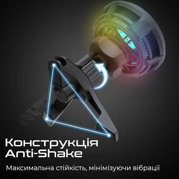 Фото - Автотримач з бездротовою зарядкою Promate magchill-ga
