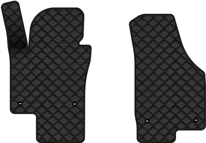 Килимки з екошкіри в салон авто передні EVAtech ECO для Jetta (VI) AT Volkswagen 2010-2018 6 покоління Sedan EU VW31221AV2TL4BBB