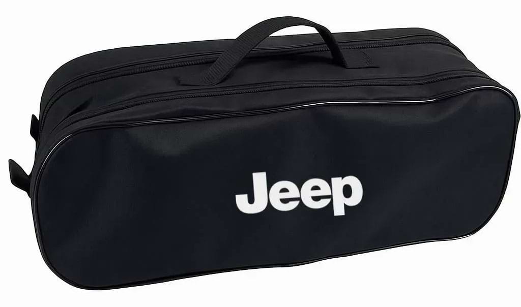 Сумка-органайзер в багажник Poputchik JEEP 50х18х18 см Black (03-105-2Д)