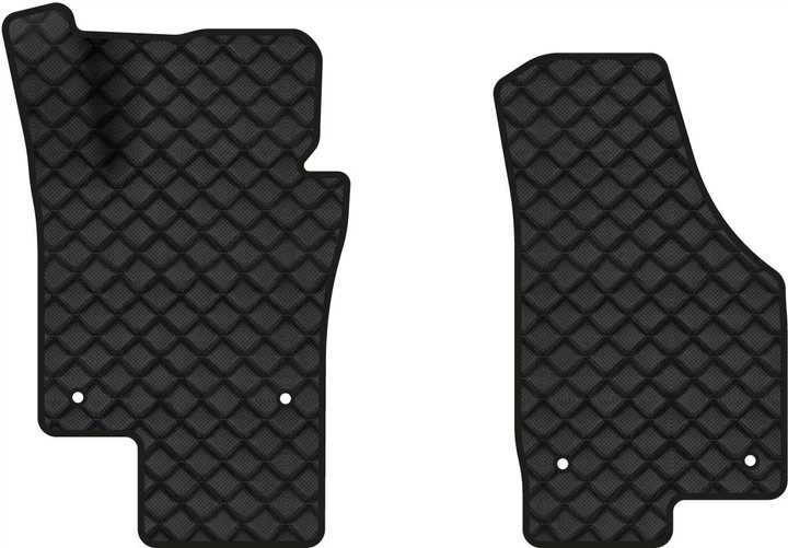 Килимки з екошкіри в салон авто передні EVAtech ECO для Jetta (VI) AT Volkswagen 2010-2018 6 покоління Sedan EU VW3288AE2AV4BBB