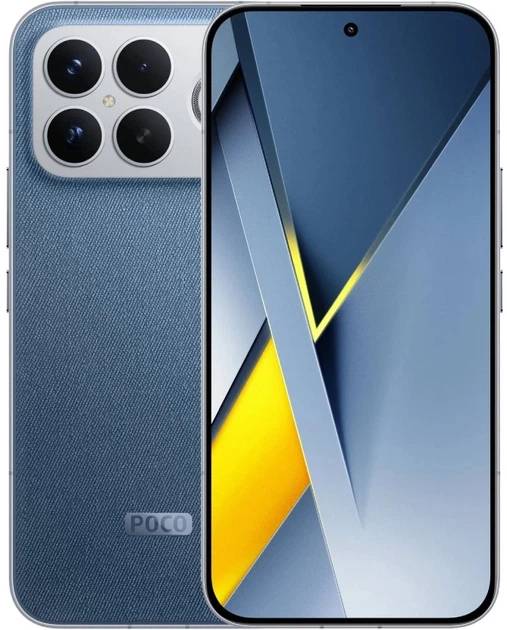 Фото - Смартфон Poco F8 Ultra 12/256Gb Denim Blue Фото - Смартфон Poco F8 Ultra 12/256Gb Denim Blue