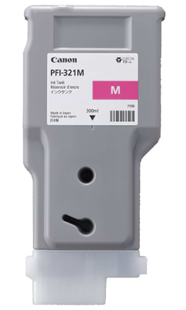 Чернила Canon для TM-250/350 PFI-321 Magenta 300 мл (6269C001) - Фото 1