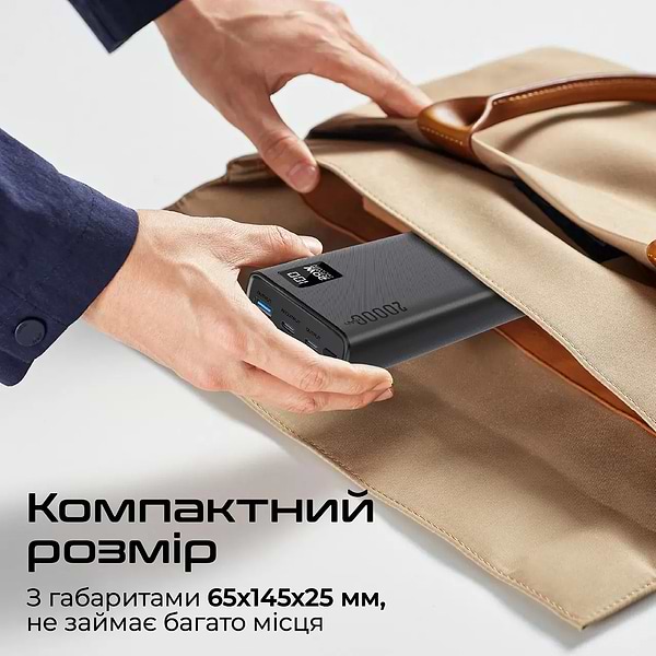 Фото - Батарея мобільна Promate 20000mAh (bolt-20pd.black)