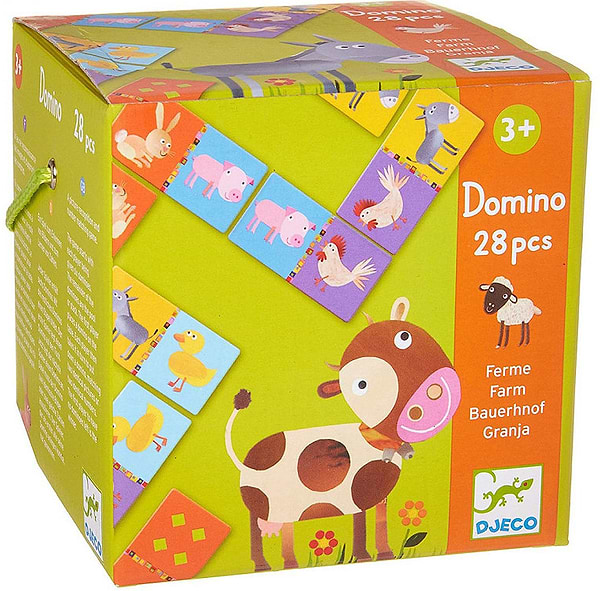 Фото - Настільна гра (3-4 роки) Djeco ДоміноФерма (DJ08158) Фото - Настільна гра (3-4 роки) Djeco ДоміноФерма (DJ08158)