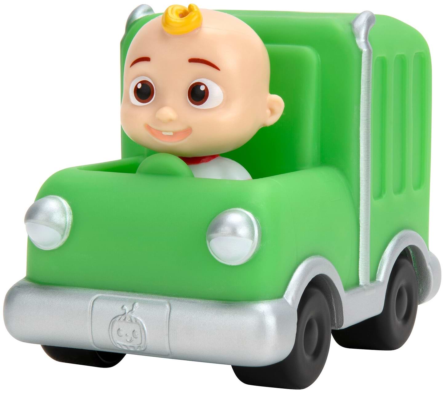 Базовий ігровий транспорт для малюка CoComelon Mini Vehicles Green Trash Truck Зелений сміттєвоз (CMW0014) - Фото 1