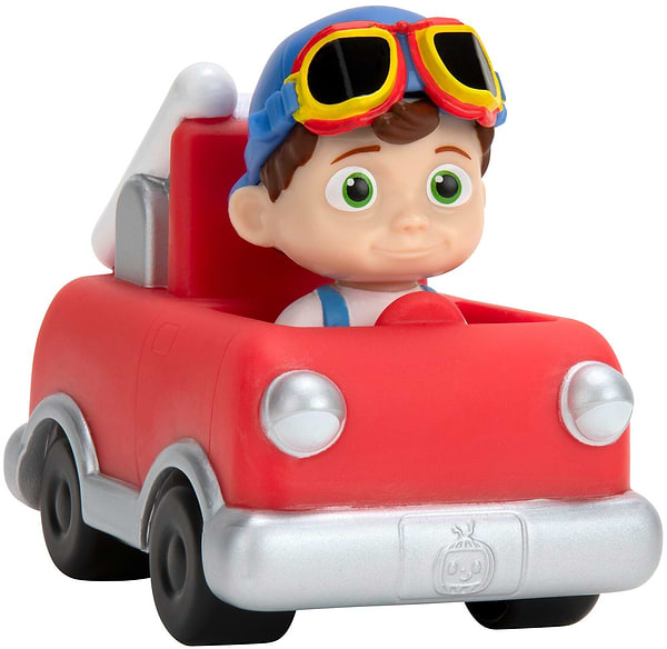 Фото - Базовый игровой транспорт для малыша CoComelon Mini Vehicles Fire Truck Пожарная машина (CMW0011)