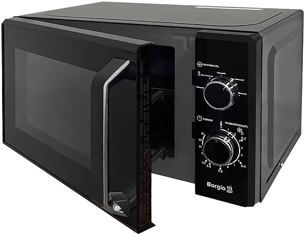 Фото - Мікрохвильова піч (НВЧ) Borgio MWO720MH-BL