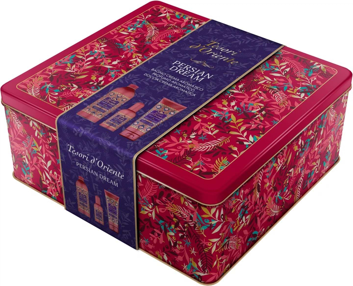 Подарунковий набір для догляду за тілом Tesori d'Oriente METAL BOX ПЕРСІЯ (8008970060316)