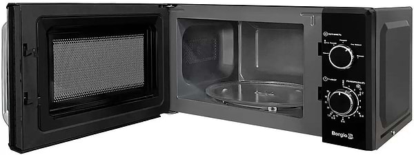 Фото - Мікрохвильова піч (НВЧ) Borgio MWO720MH-BL