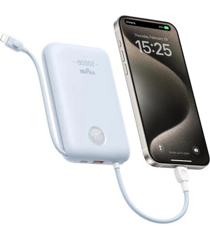 Купити Батарея мобільна VIYISI G2068 20000mAh 30W Blue (X0020VPKNH) - Фото 1 Батарея мобільна VIYISI G2068 20000mAh 30W Blue (X0020VPKNH) - Фото 1