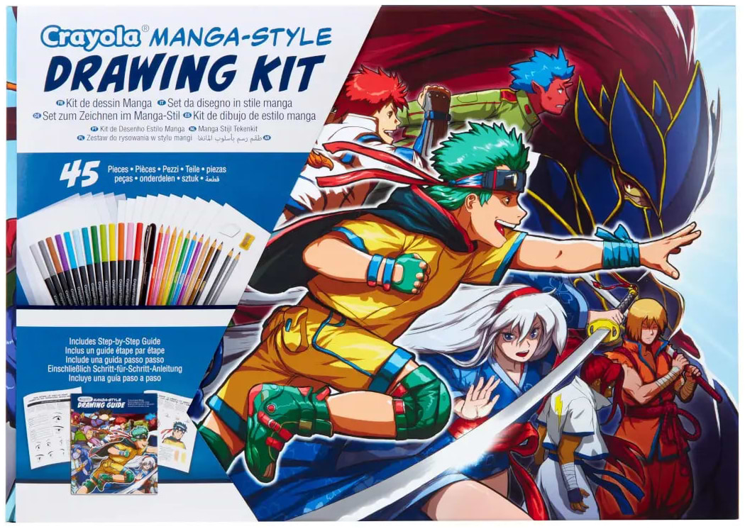 Набор для рисования Crayola Аниме и манга (04-2938)