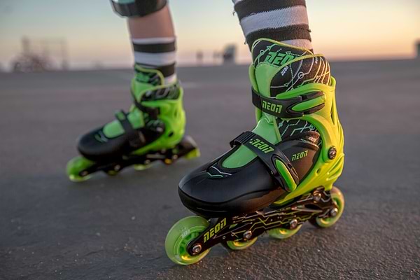 Фото - Ролики Neon Combo Skates Салатовый (Размер 34-37)(NT10G4)