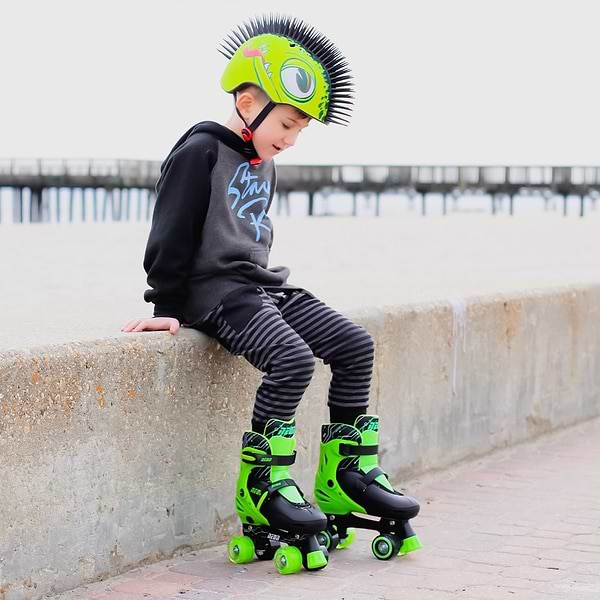 Фото - Ролики Neon Combo Skates Салатовый (Размер 34-37)(NT10G4)