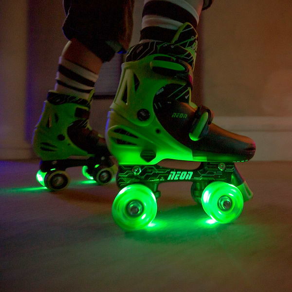 Фото - Ролики Neon Combo Skates Салатовый (Размер 34-37)(NT10G4)