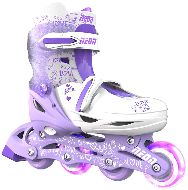 Фото - Ролики Neon Сombo Violet (NT10L4) Фото - Ролики Neon Сombo Violet (NT10L4)