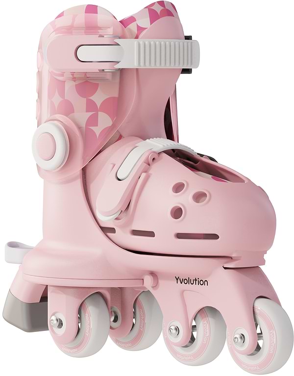 Фото - Ролики YVolution Switch Skates Рожеві (YR25P4)
