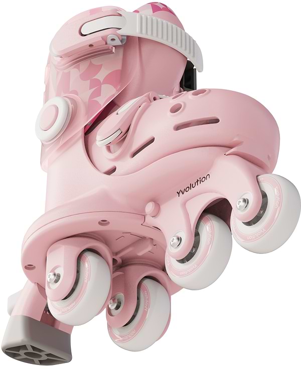 Фото - Ролики YVolution Switch Skates Рожеві (YR25P4)