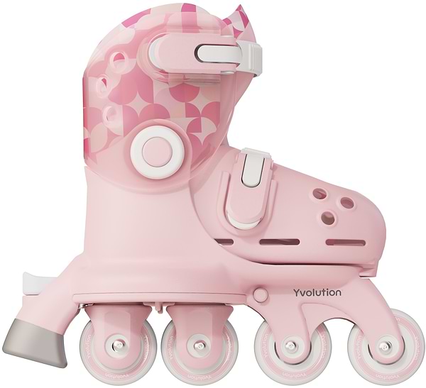 Фото - Ролики YVolution Switch Skates Рожеві (YR25P4)