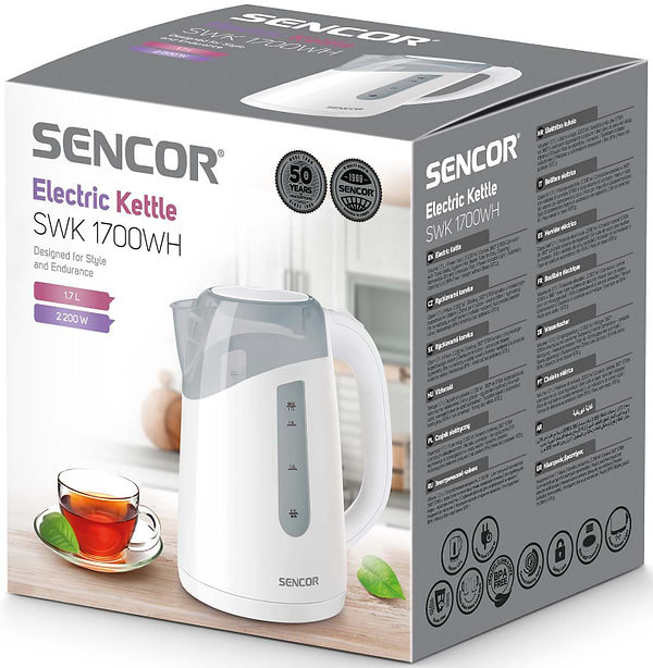 Фото - Електричний чайник Sencor SWK 1700WH