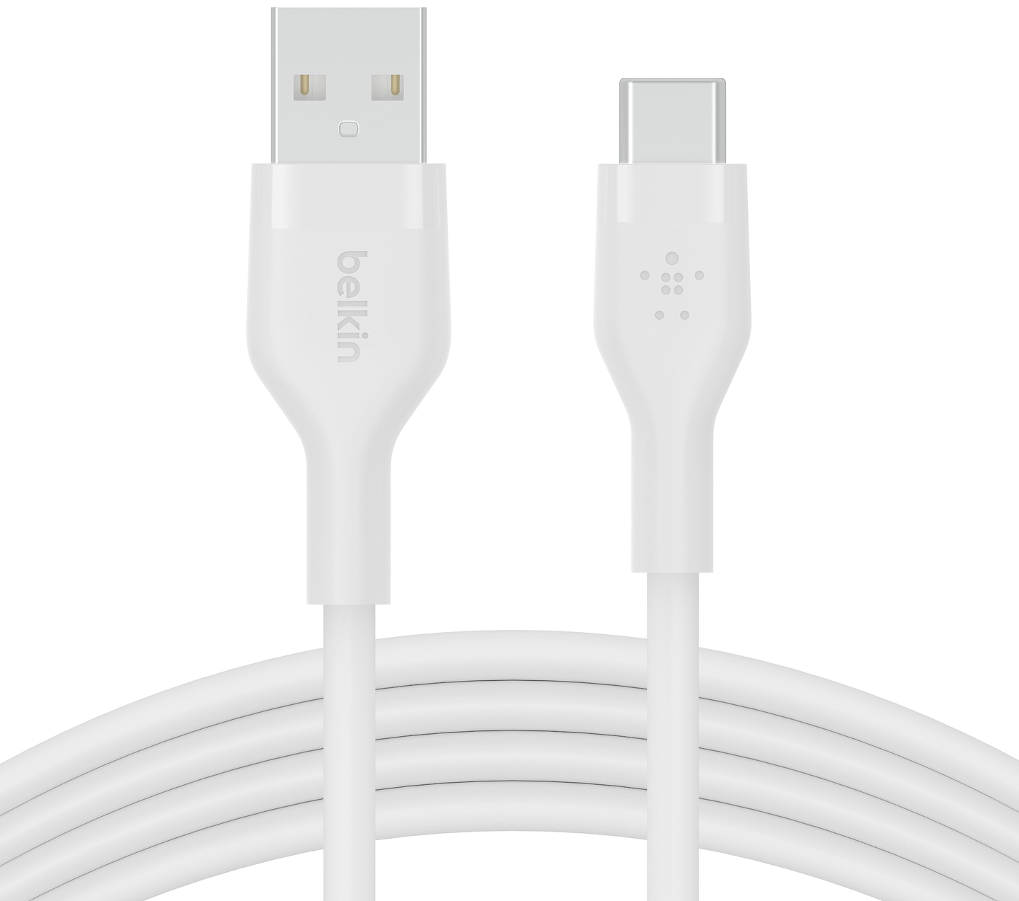 Кабель синхронізації даних Belkin USB-A - USB-C 2 м White (CAB008BT2MWH) - Фото 1