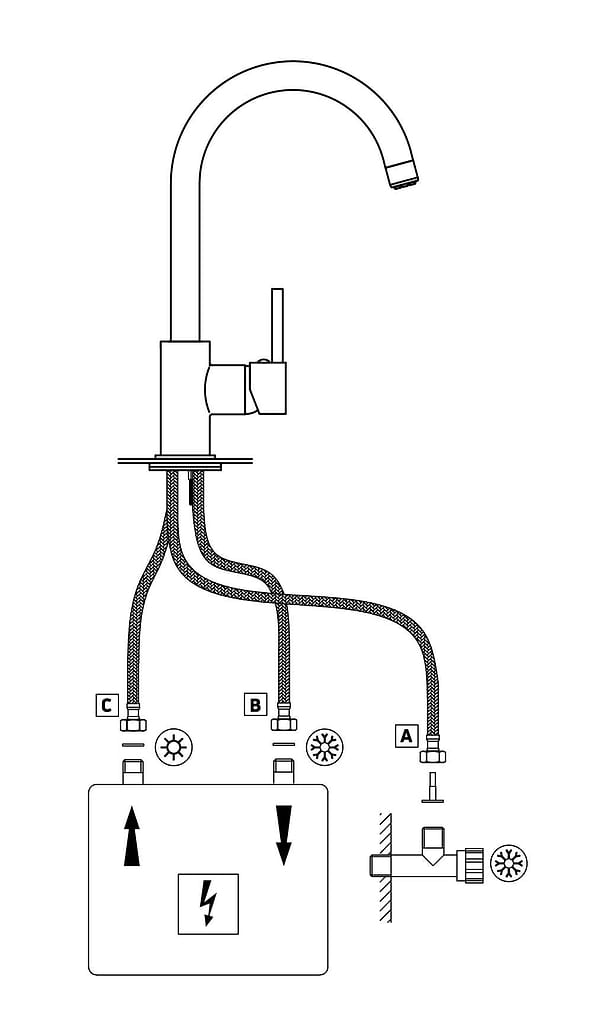 Фото - Смеситель кухонный Deante Low pressure Chrome (BEZ_062H)