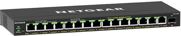 Фото - Коммутатор локальної мережі (Switch) Netgear GS316EP-100PES
