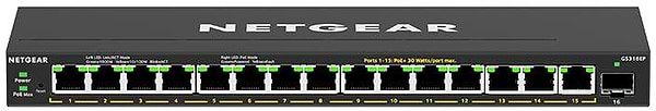 Фото - Коммутатор локальної мережі (Switch) Netgear GS316EP-100PES