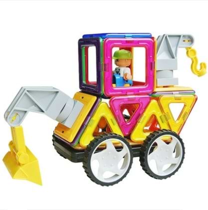 Фото - Магнітний конструктор Magkiss 64 ел. (MPT-64)