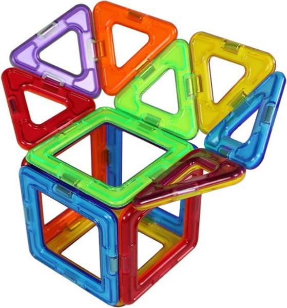 Фото - Конструктор магнитный MagPlayer 14 эл. (MPB-14)