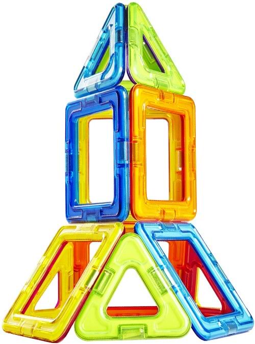 Фото - Конструктор магнитный MagPlayer 14 эл. (MPB-14)