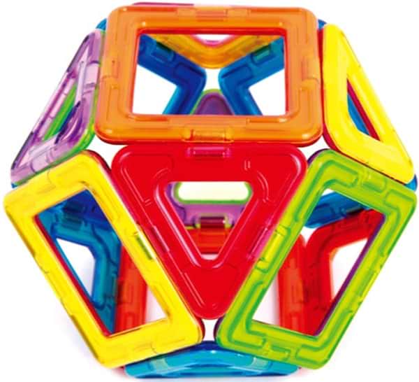 Фото - Конструктор магнитный MagPlayer 14 эл. (MPB-14)