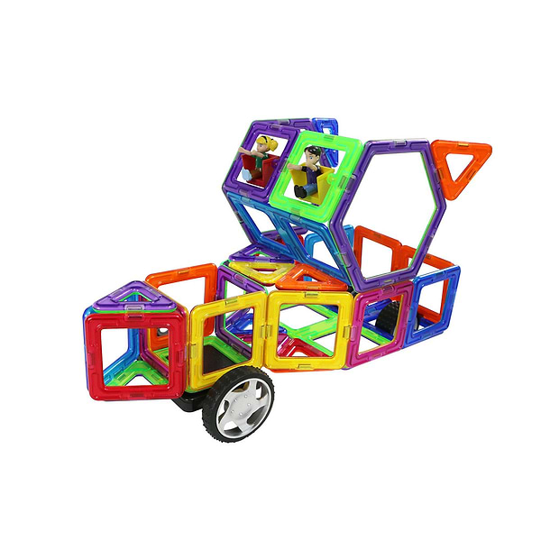 Фото - Магнитный конструктор MagPlayer 88 ед. (MPT-88)