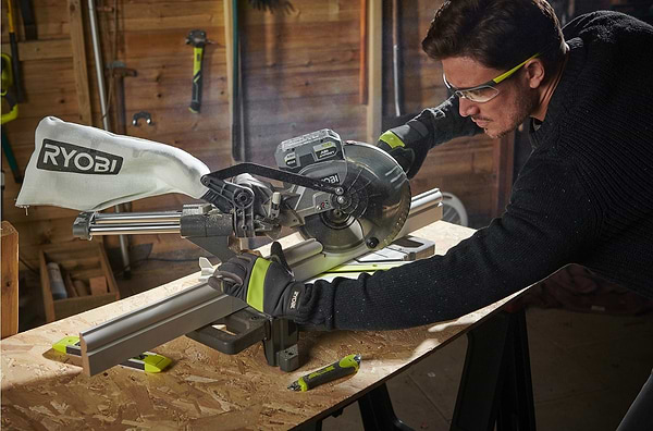 Фото - Пила торцевая Ryobi ONE+ RMS18190-0 (без АКБ и ЗУ)