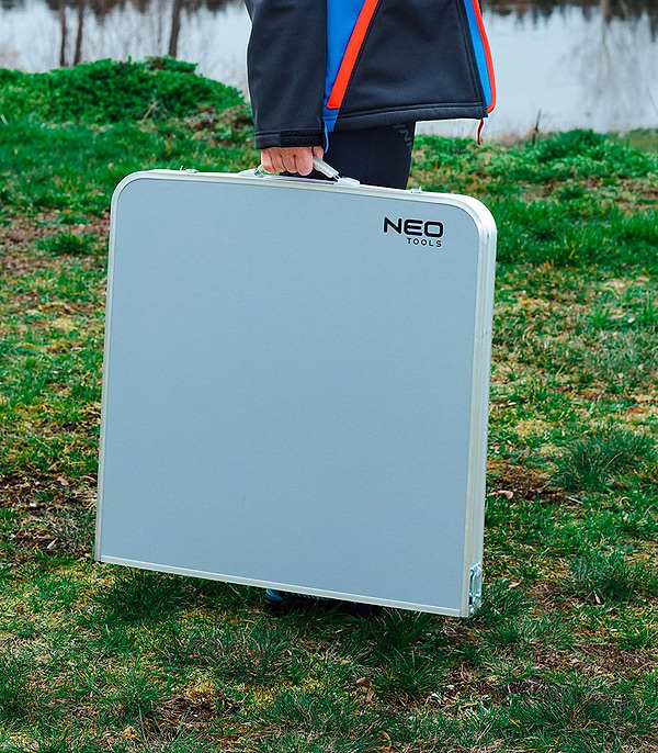 Фото - Уцінка - Складаний стіл Neo Tools з 4-ма стільцями (63-159)