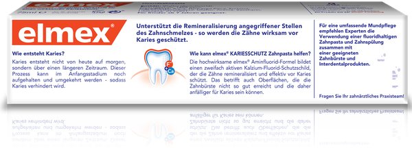 Фото - Зубная паста Colgate Elmex Защита от кариеса 75мл