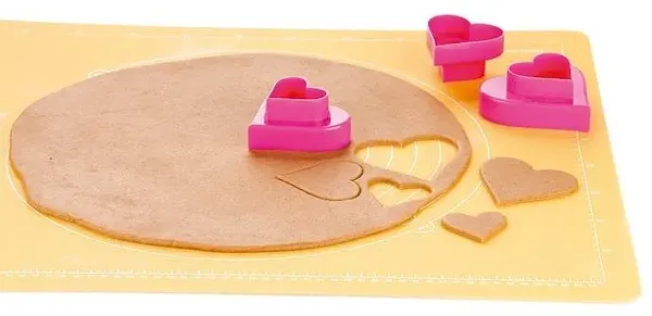 Фото - Набор форм для печенья tescoma 630862 Сердечки Delicia