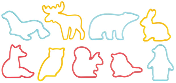 Набір форм для печива tescoma 630929 Delicia Kids 9 шт.