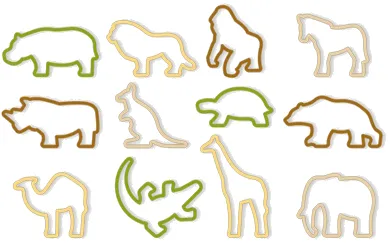 Набір форм для печива tescoma 630930 ZOO Delicia Kids 12 шт