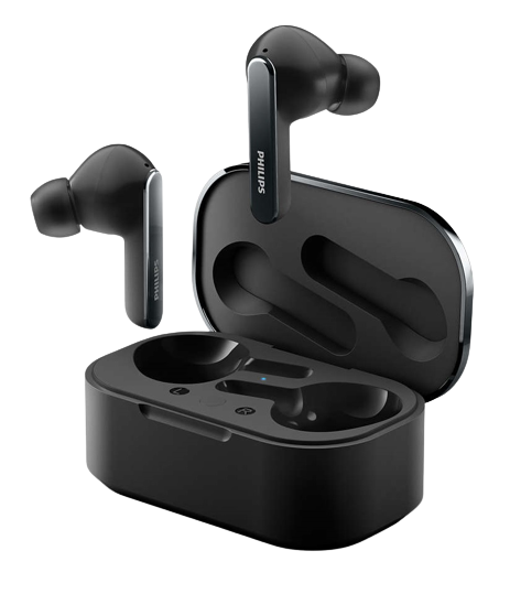 Навушники вкладиші бездротові TWS Philips TAT5506 Black