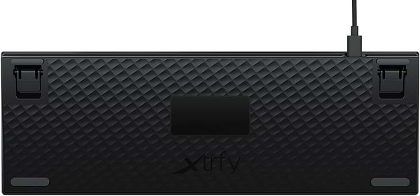 Фото - Клавіатура дротова ігрова Xtrfy K5 68 keys Kailh Red Hot-swap RGB Black (K5-RGB-CPT-Black-R-UKR)