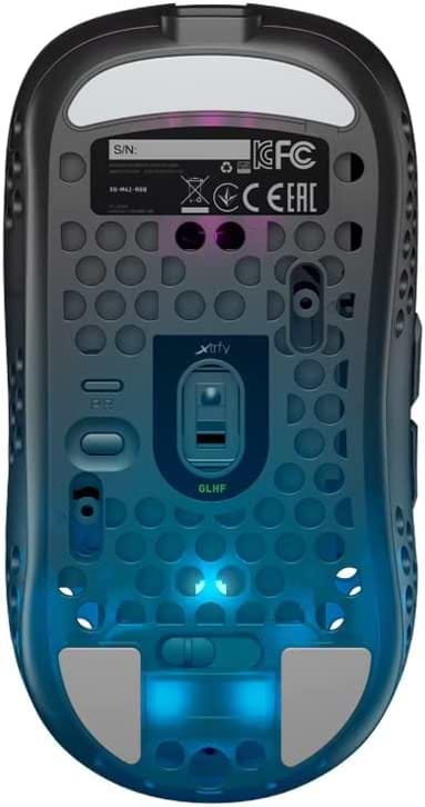 Фото - Миша бездротова ігрова Xtrfy MZ1 RGB WL Black