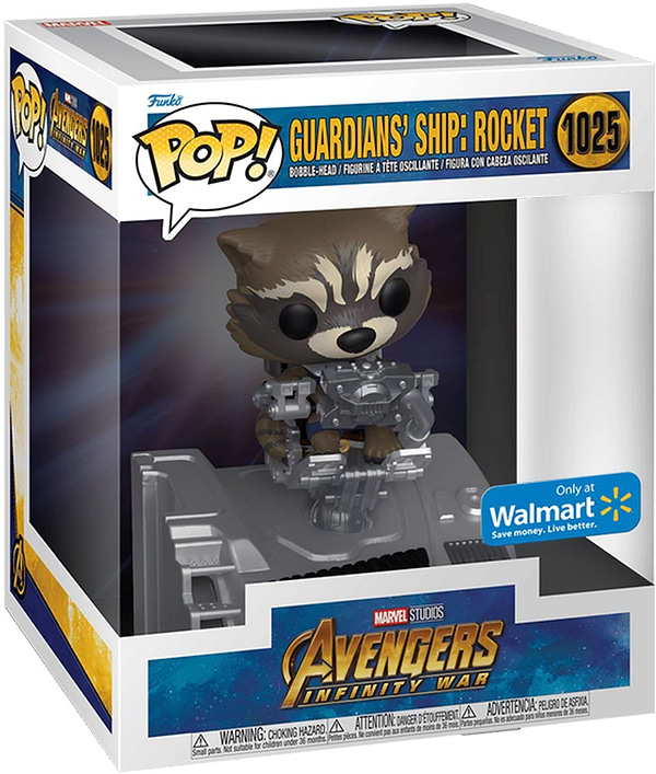 Фото - Колекційна фігурка FUNKO Pop! серії Вартові Галактики - Ракета на кораблі (63211)