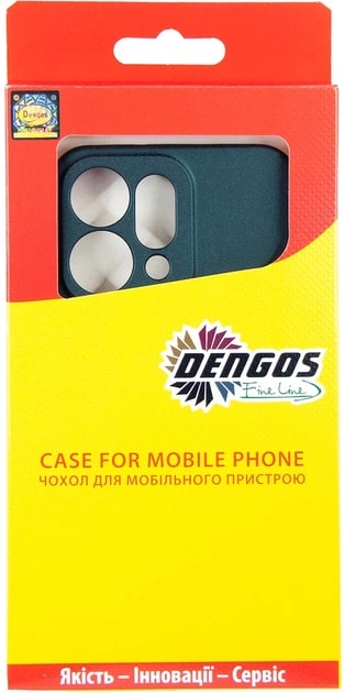 Фото - Чехол для смартфона DENGOS Soft for Oppo Reno14 5G Green (DG-TPU-SOFT-85)