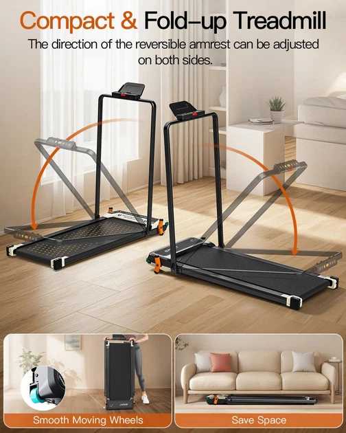 Фото - Бігова доріжка AKLUER 520A-B з функцією масажу