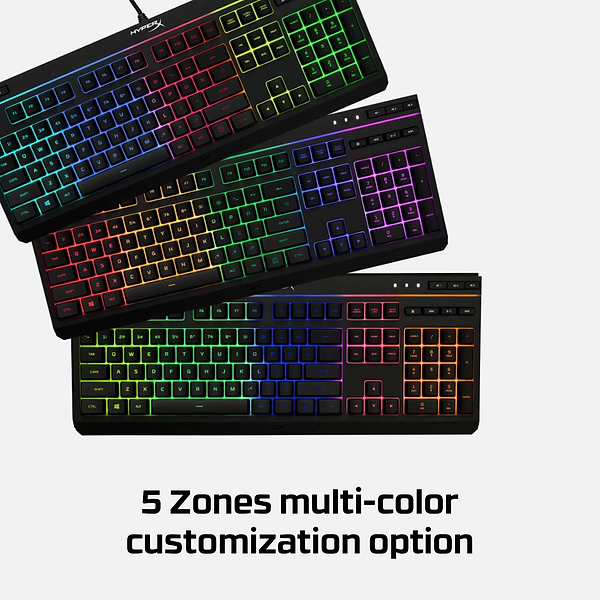 Фото - Клавіатура дротова ігрова HyperX Alloy Core RGB Black UA USB (4P4F5AA)