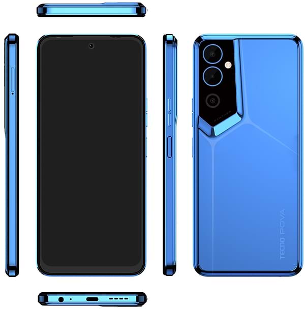 Смартфон Tecno Pova Neo-2 4/64Gb Cyber Blue (LG6n) купить - цена ...