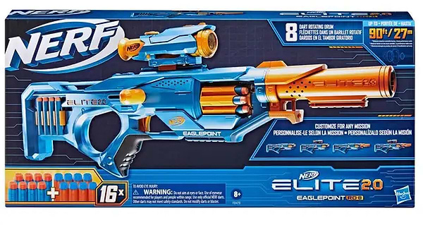 Фото - Бластер многозарядный Hasbro Иглпоинт серия Нерф Элит 2.0 (F0423