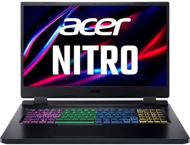Уцінка - Ноутбук ігровий Acer Nitro 5 AN517-55 (NH.QFXEU.00B) Black #