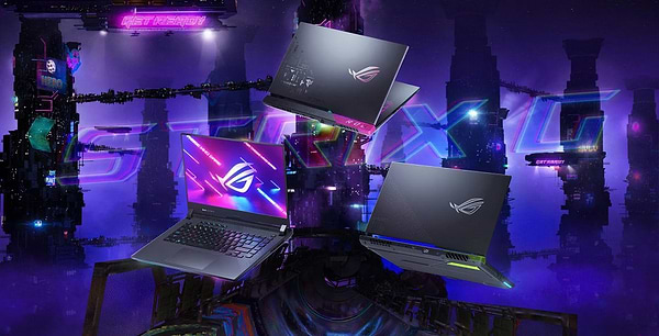 Фото - Уцінка - Ноутбук ігровий Asus ROG Strix G15 G513RM-HQ092 Eclipse Gray