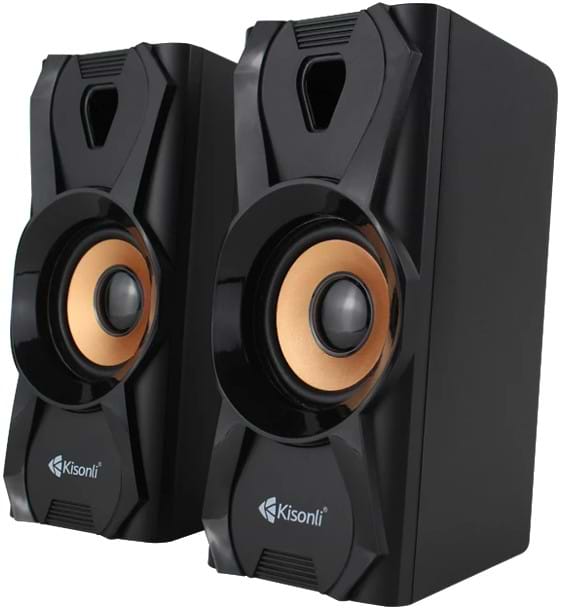 Фото - Комп'ютерна акустика звичайна 2.0 Kisonli U-9003/23412 Black